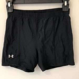 Under Armour Black Spandex Shorts